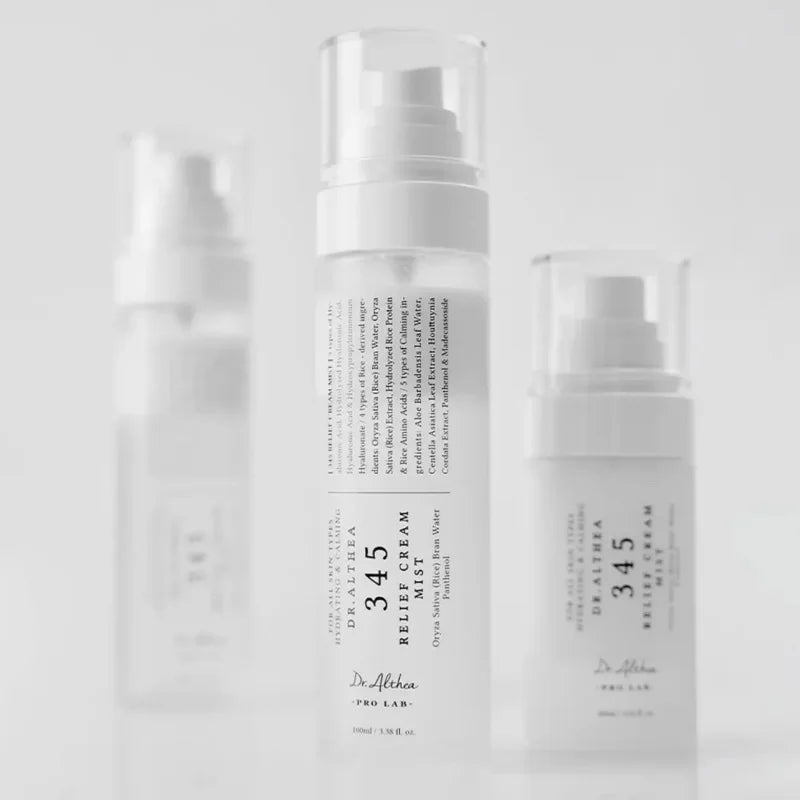 New Dr. Althea South Korea 100ml 60ml 345 Spray  Antioxidant Soothing Face Cream Moisturizing Essence Spray Skin Care Product