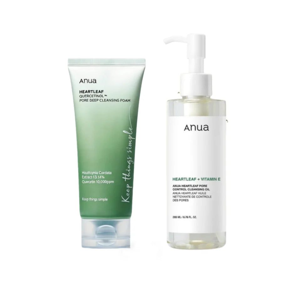 Anua Heartleaf Face Cleansing Set
