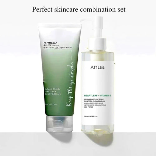 Anua Heartleaf Face Cleansing Set