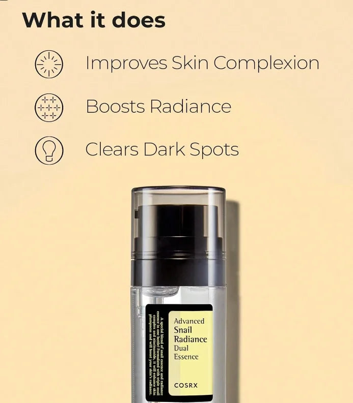 COSRX Dual Essence Advanced Snail Radiance