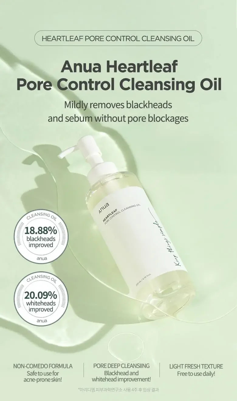 Anua Heartleaf Face Cleansing Set