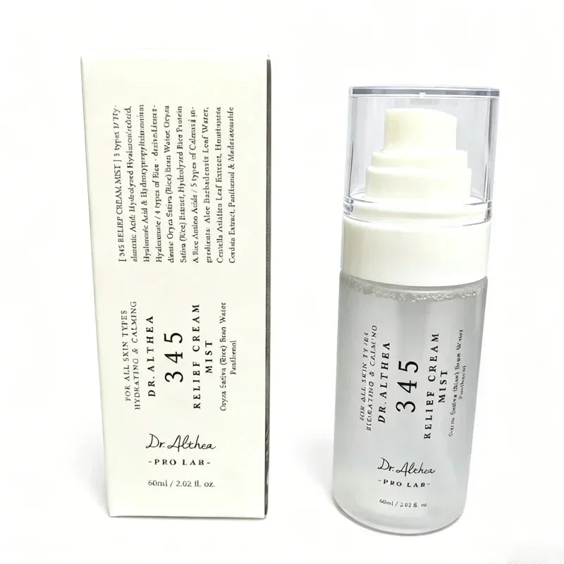 New Dr. Althea South Korea 100ml 60ml 345 Spray  Antioxidant Soothing Face Cream Moisturizing Essence Spray Skin Care Product
