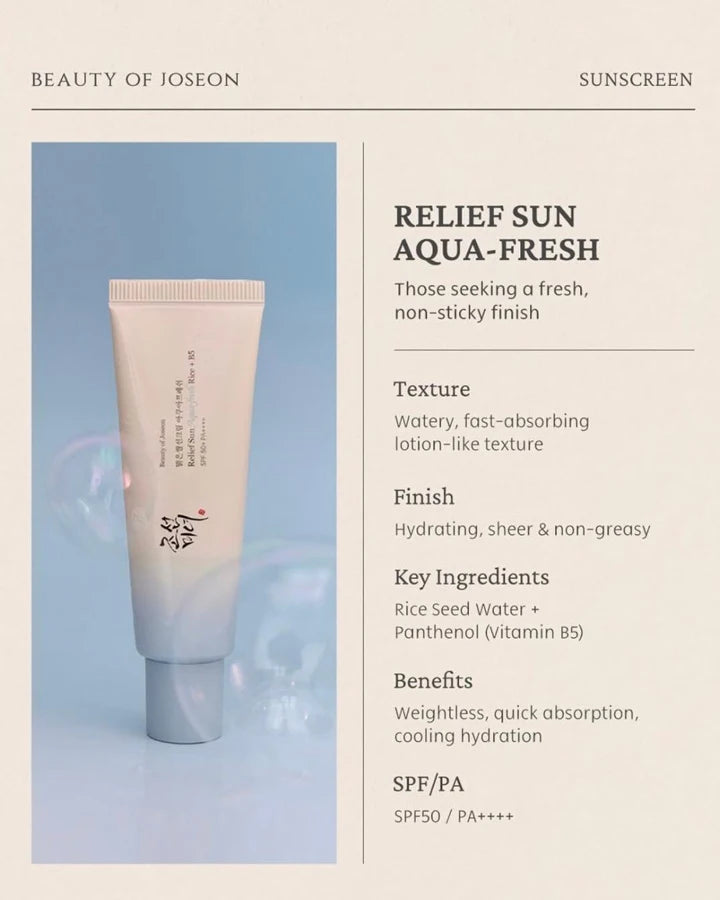 Beauty of Joseon | Relief Sun SPF50+
