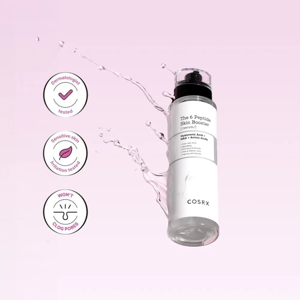 COSRX | 6 Peptide Skin Booster Serum 150ml + Vitamin C 23 Serum