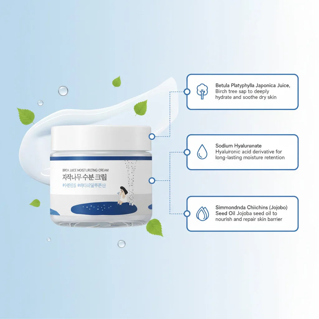 Round Lab | Birch Juice Moisturizing Cream